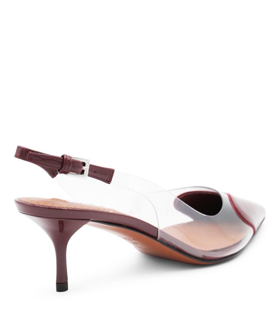 ALAIA Бордовые туфли, фото 3