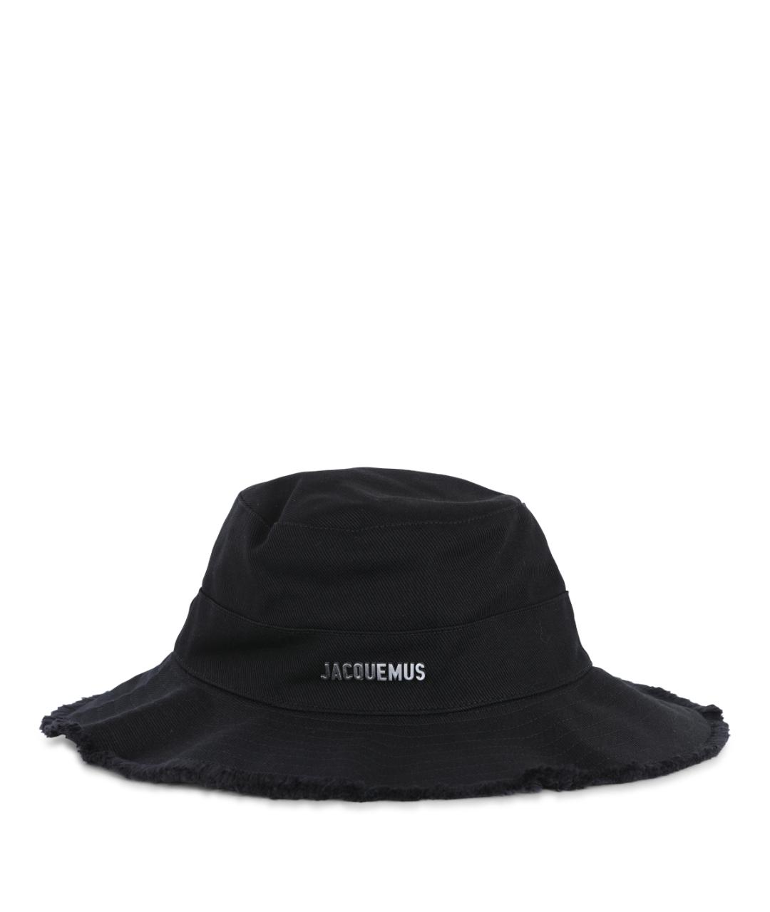 JACQUEMUS Черная панама, фото 1