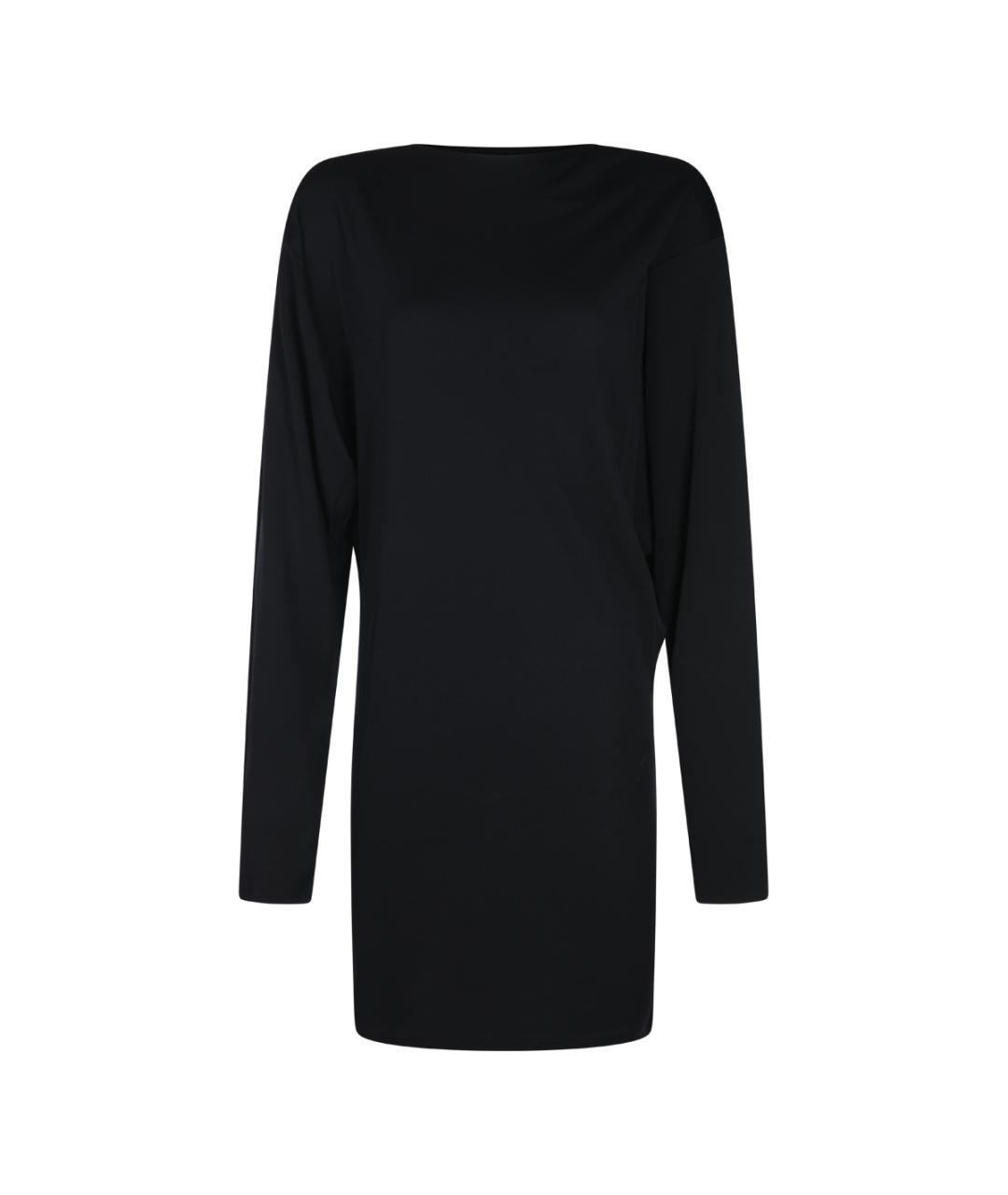 JACQUEMUS Черное вискозное вечернее платье, фото 1