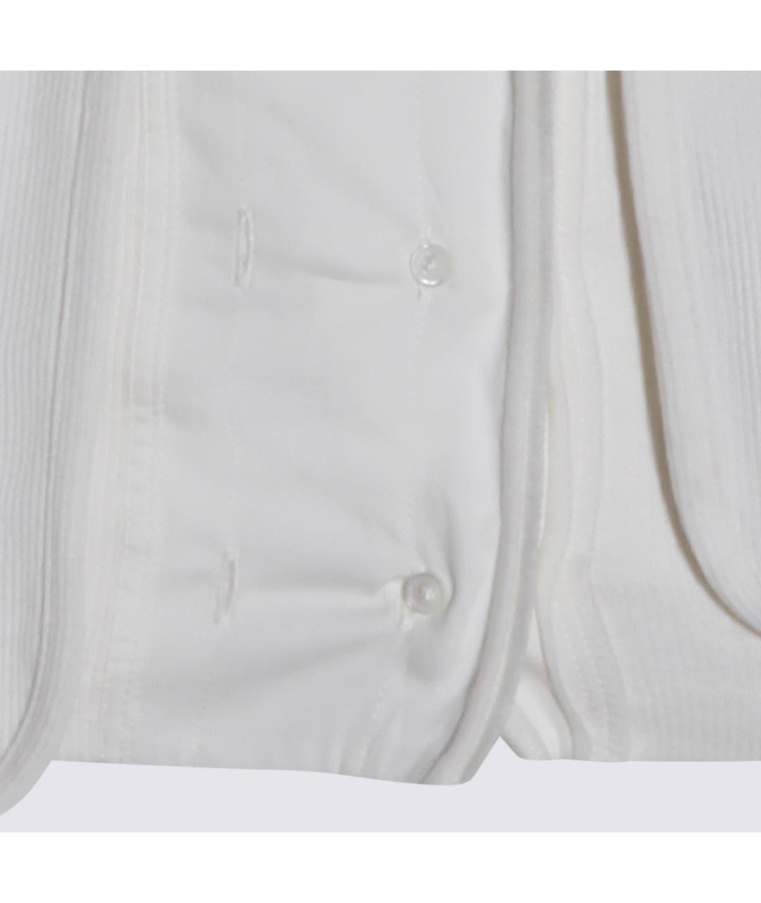 LEMAIRE Белая хлопковая майка, фото 8