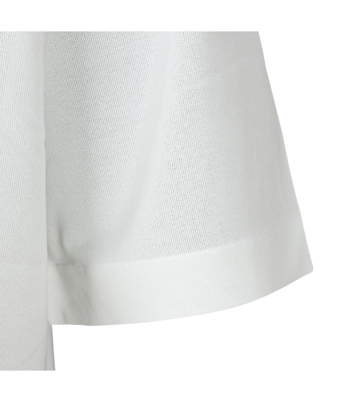 JACQUEMUS Белая футболка, фото 4