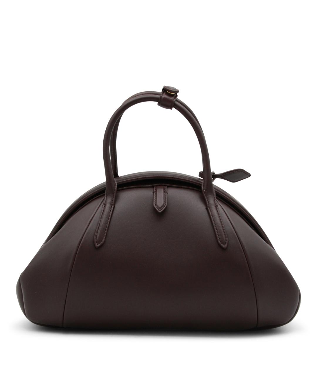 ALAIA Коричневая кожаная сумка тоут, фото 3