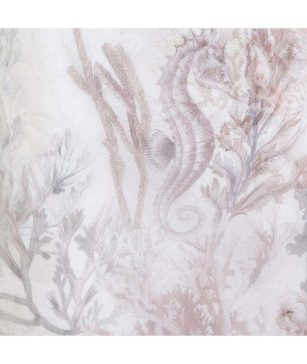 MAX MARA Белая шелковая юбка миди, фото 5