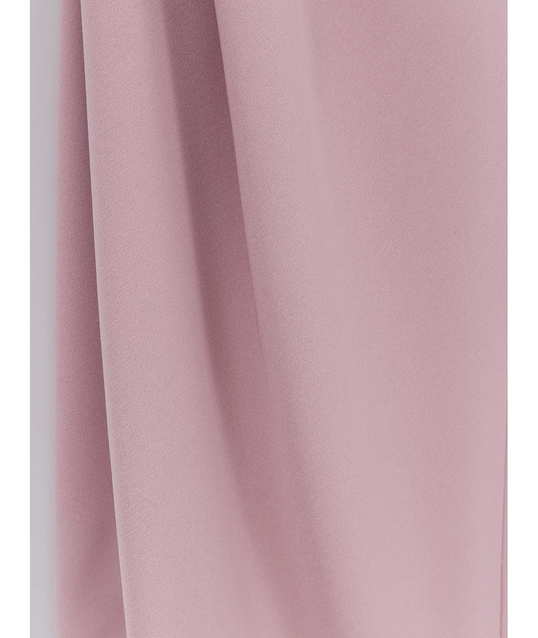 BALENCIAGA Розовое шелковое коктейльное платье, фото 3
