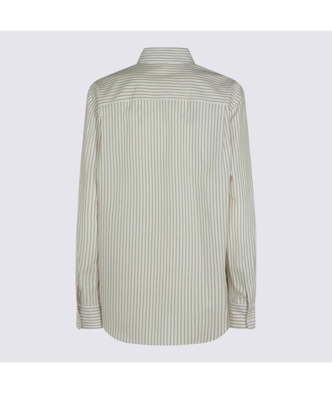 THE ROW Бежевая хлопковая рубашка, фото 2