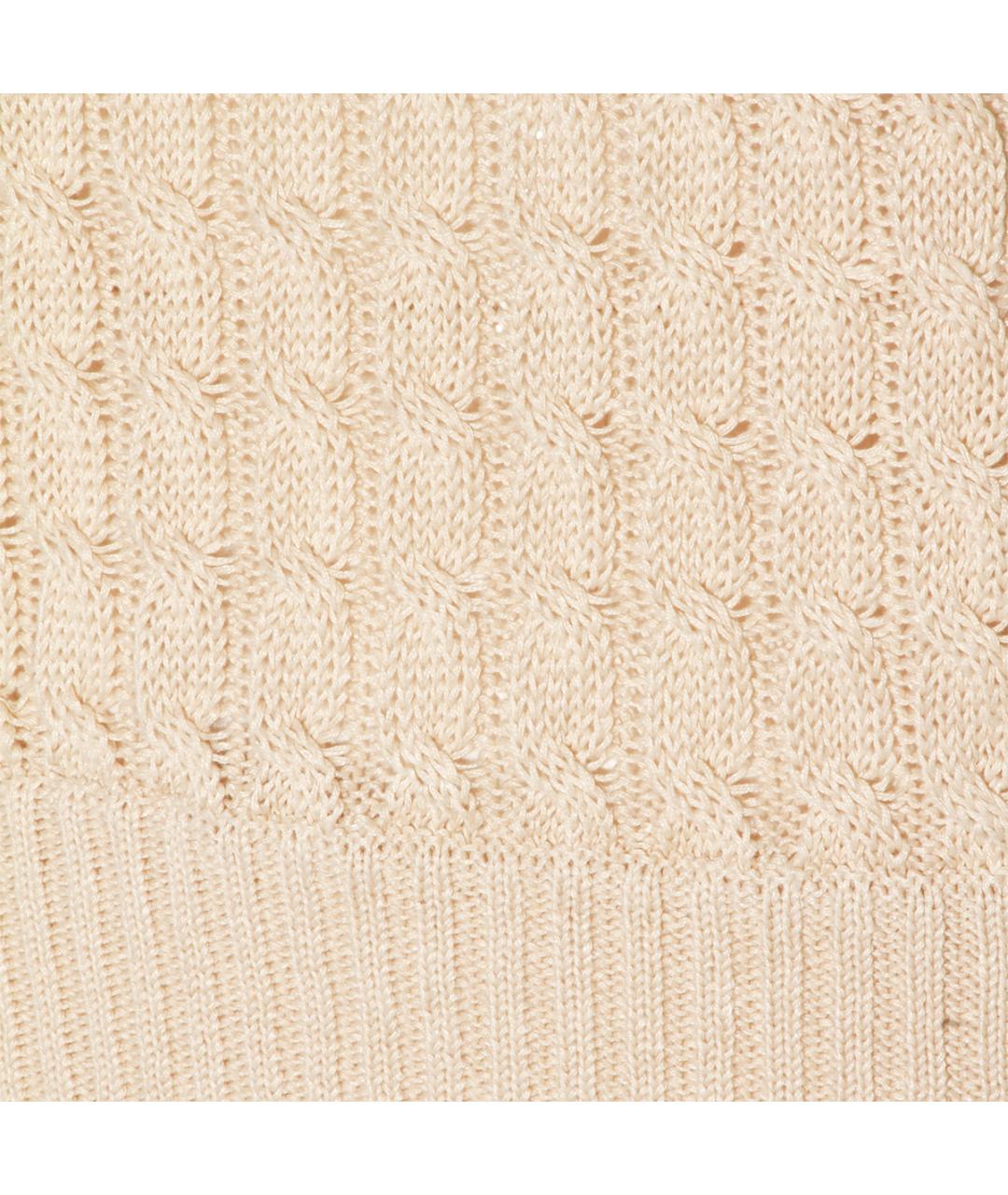 MAX MARA Бежевый льняной джемпер / свитер, фото 4