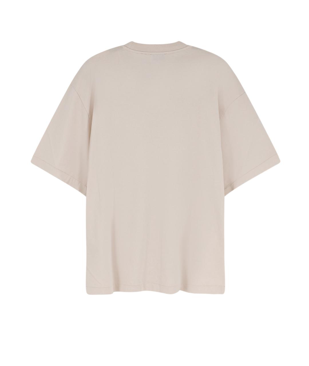 OFF-WHITE Хлопковая футболка, фото 2