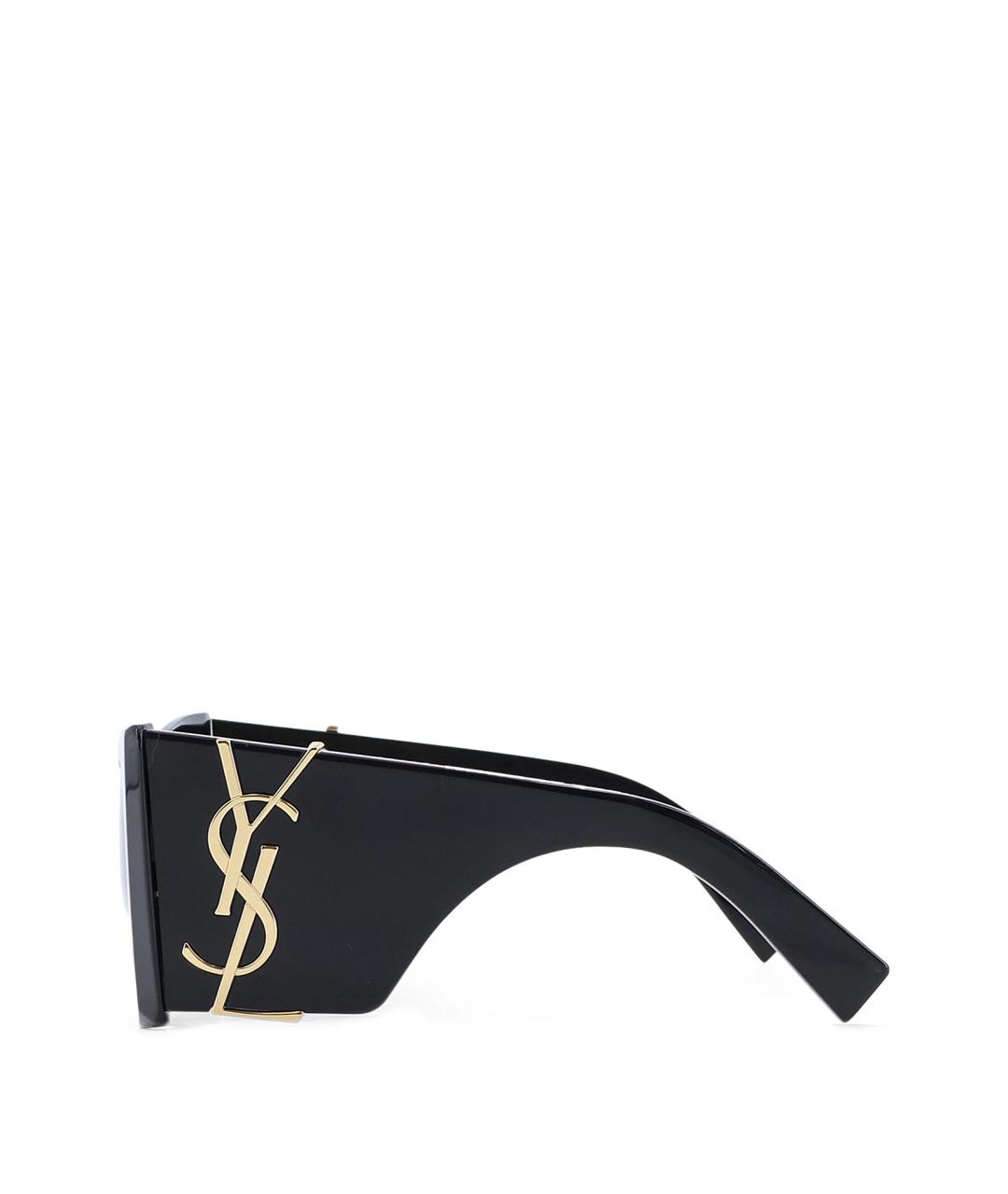 SAINT LAURENT Черные солнцезащитные очки, фото 4