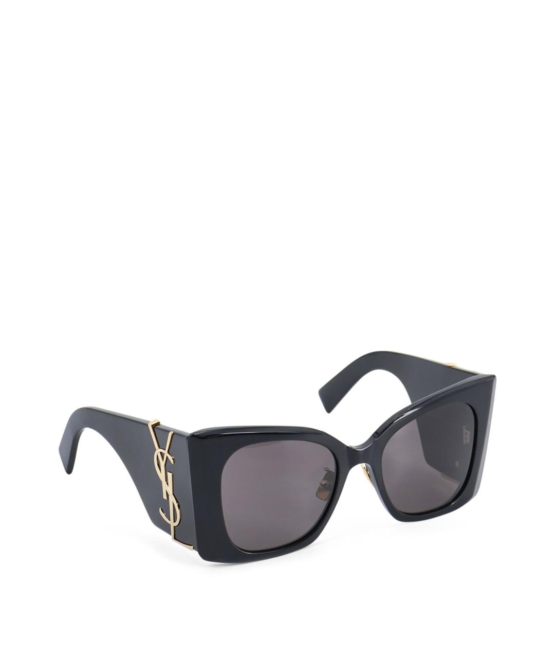 SAINT LAURENT Черные солнцезащитные очки, фото 2