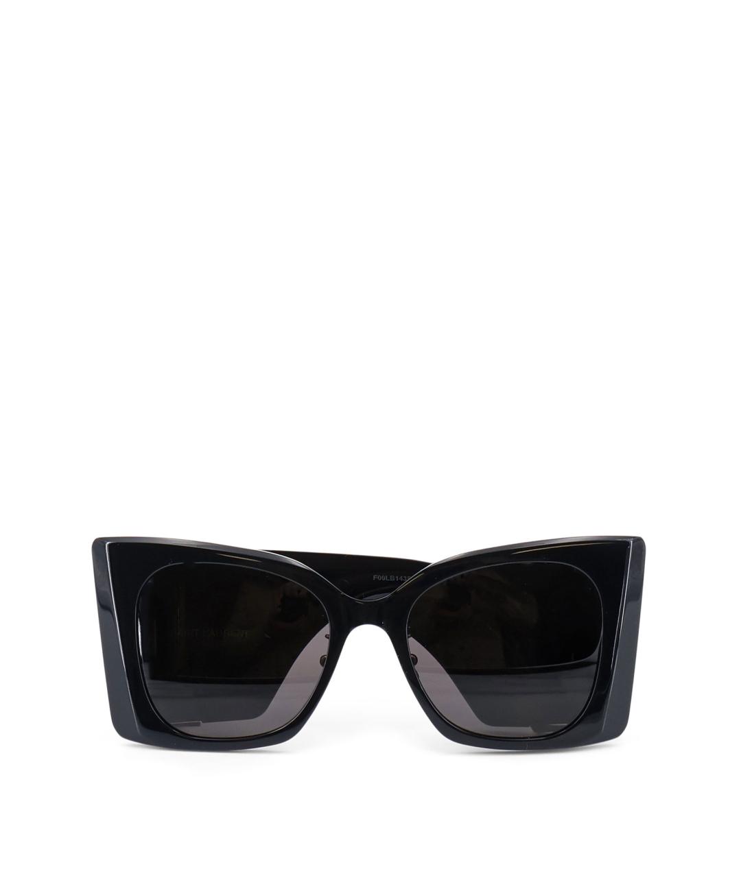 SAINT LAURENT Черные солнцезащитные очки, фото 1