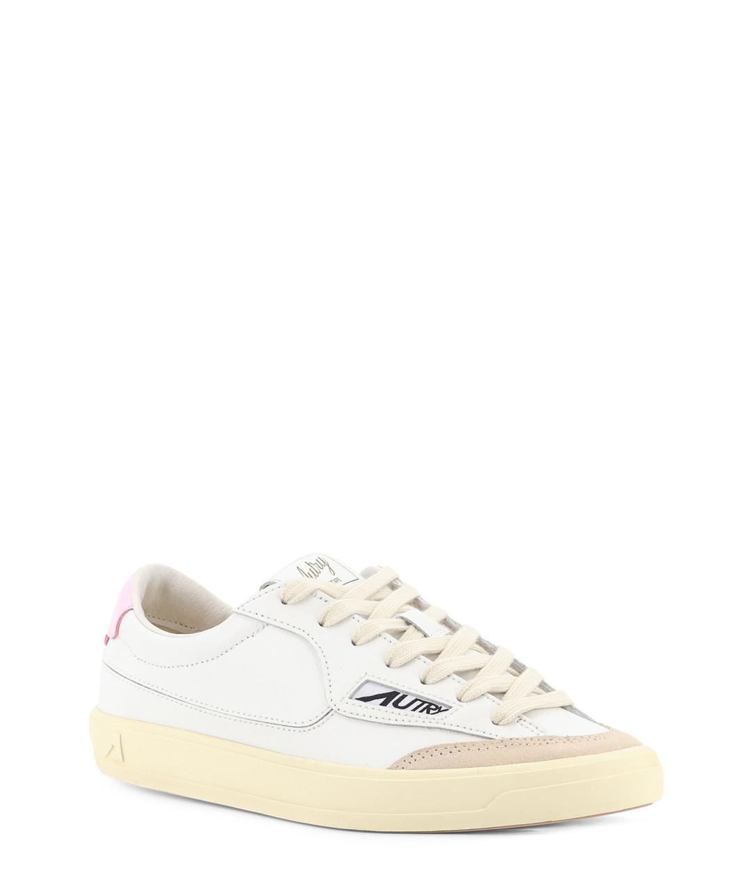 AUTRY Белые кожаные кеды, фото 2