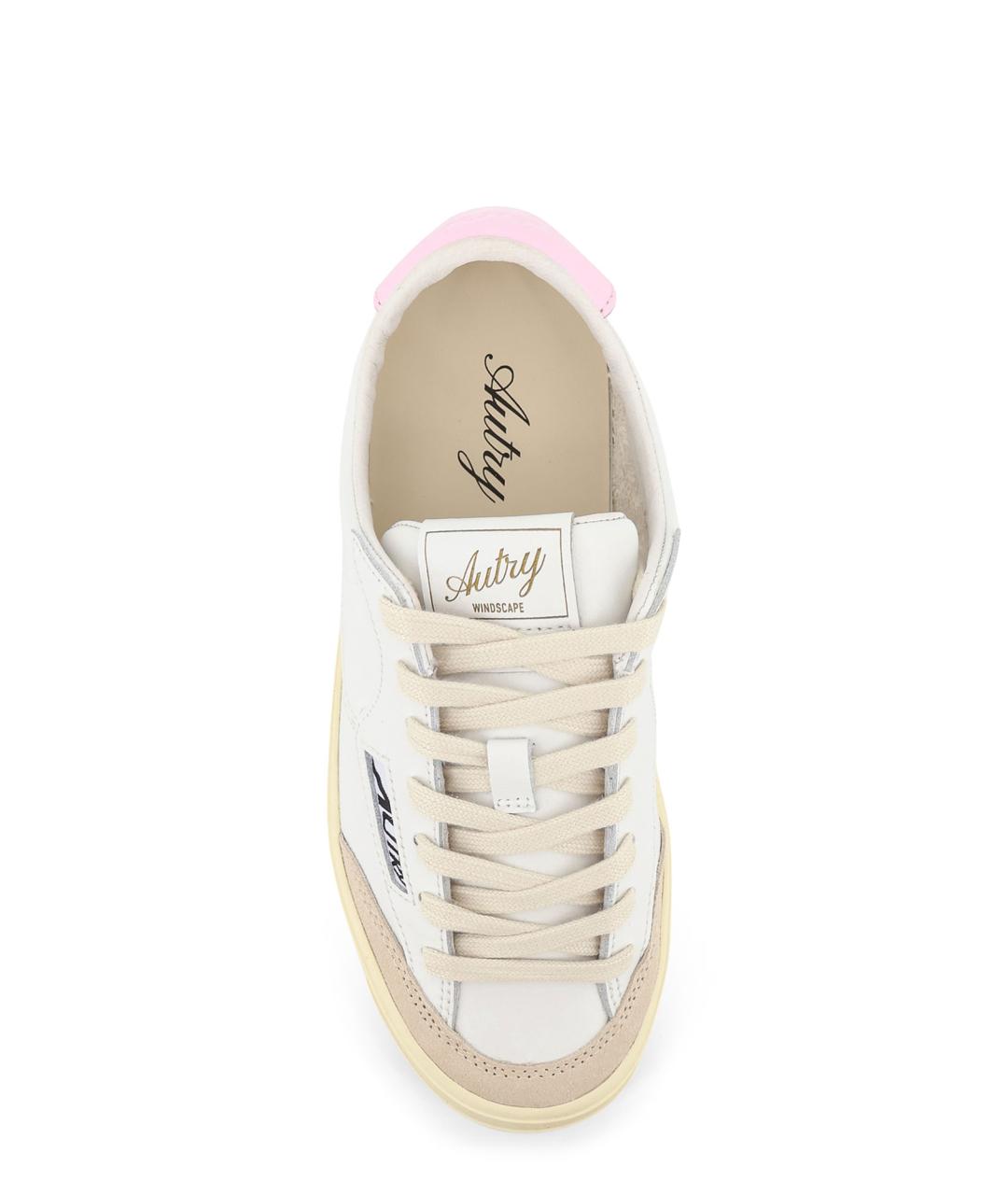 AUTRY Белые кожаные кеды, фото 5