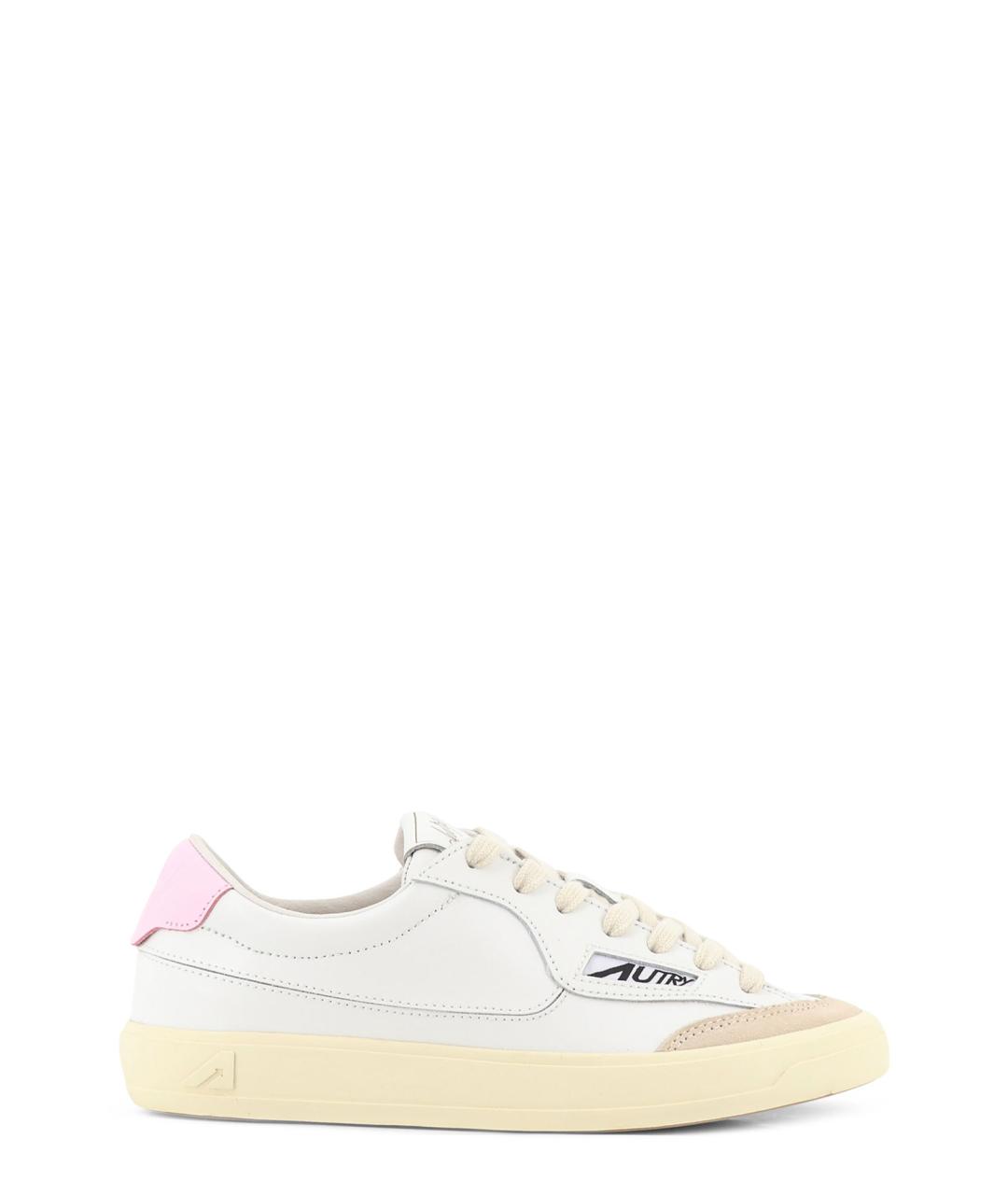 AUTRY Белые кожаные кеды, фото 1