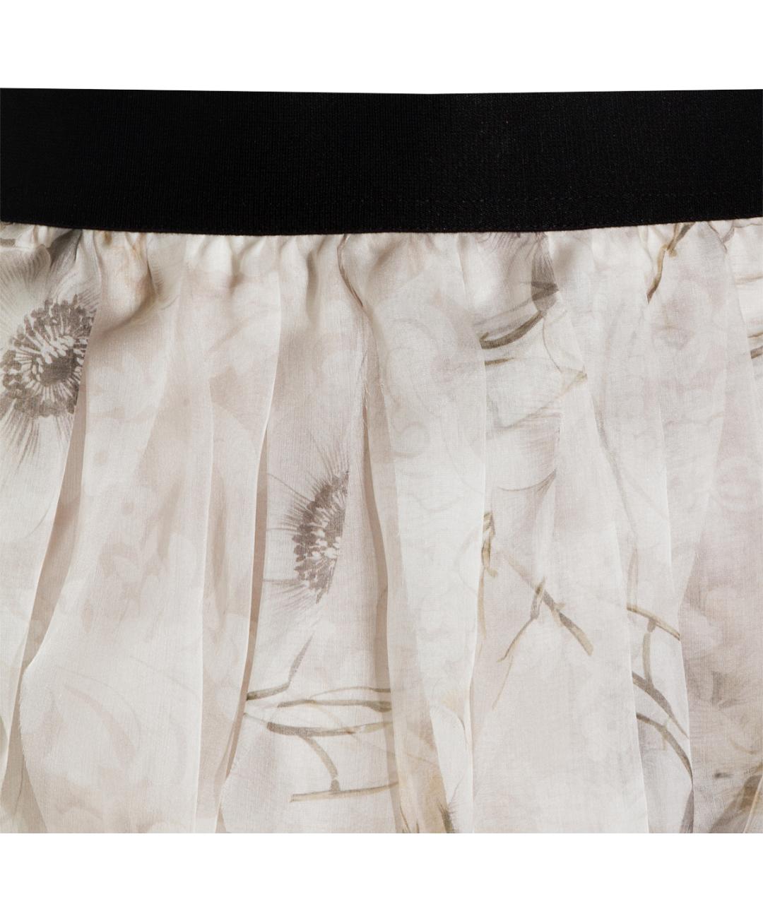 MAX MARA Мульти шелковая юбка мини, фото 3