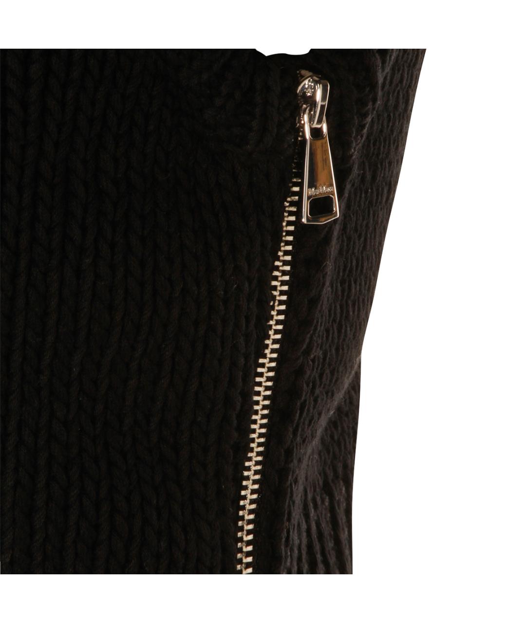 MAX MARA Черная хлопковая майка, фото 4