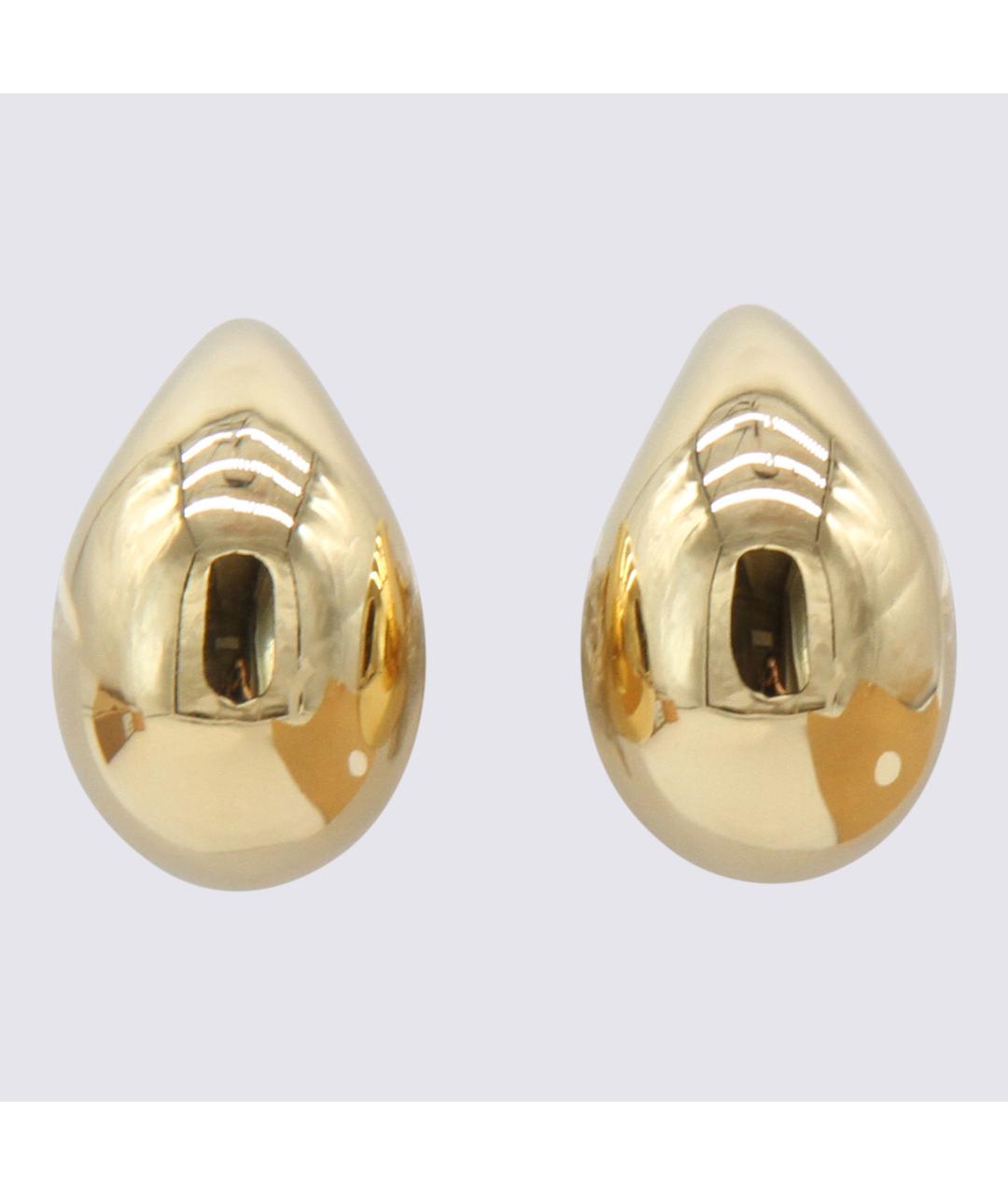 BOTTEGA VENETA Золотые серебряные серьги, фото 2