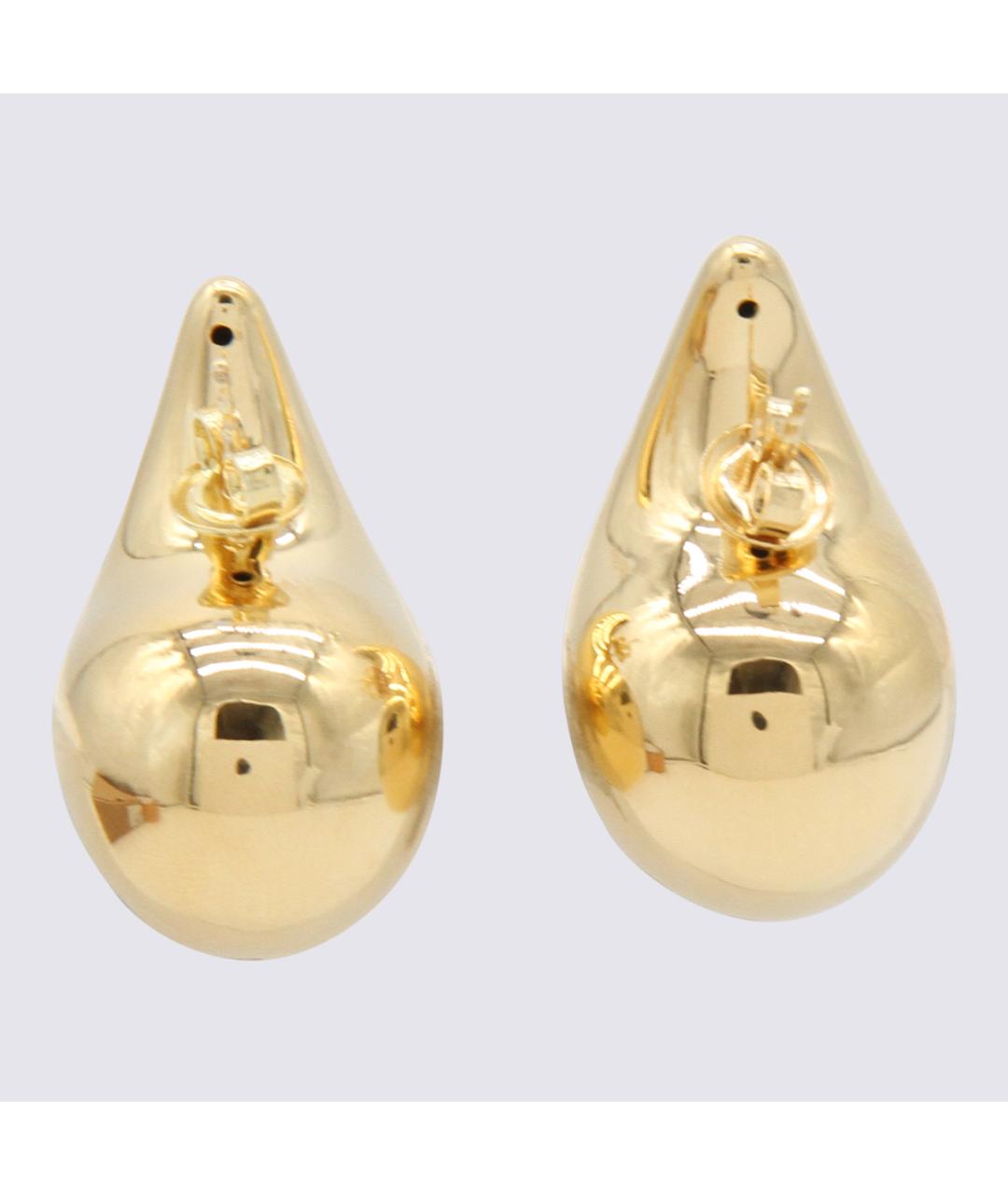 BOTTEGA VENETA Золотые серебряные серьги, фото 3