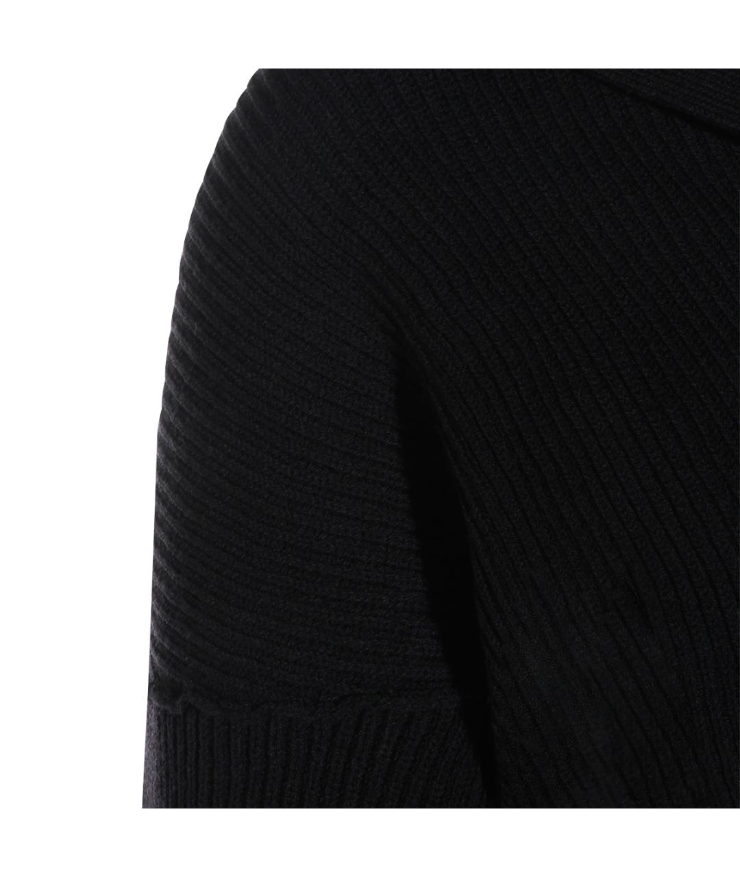 RICK OWENS Черный шерстяной джемпер / свитер, фото 3
