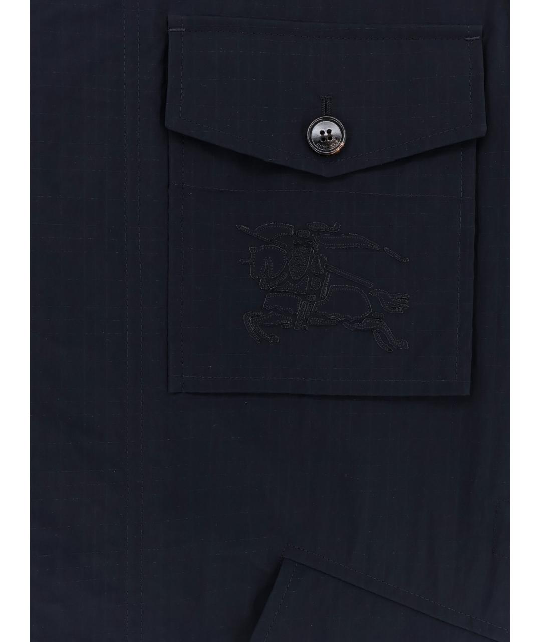 BURBERRY Синяя куртка, фото 3