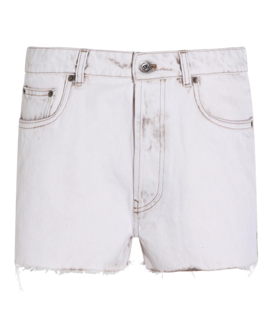 MIU MIU Белые хлопковые шорты, фото 1