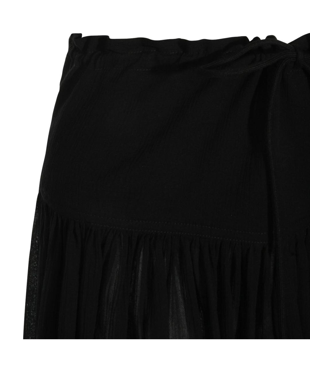 THE ROW Черные хлопковые брюки широкие, фото 3