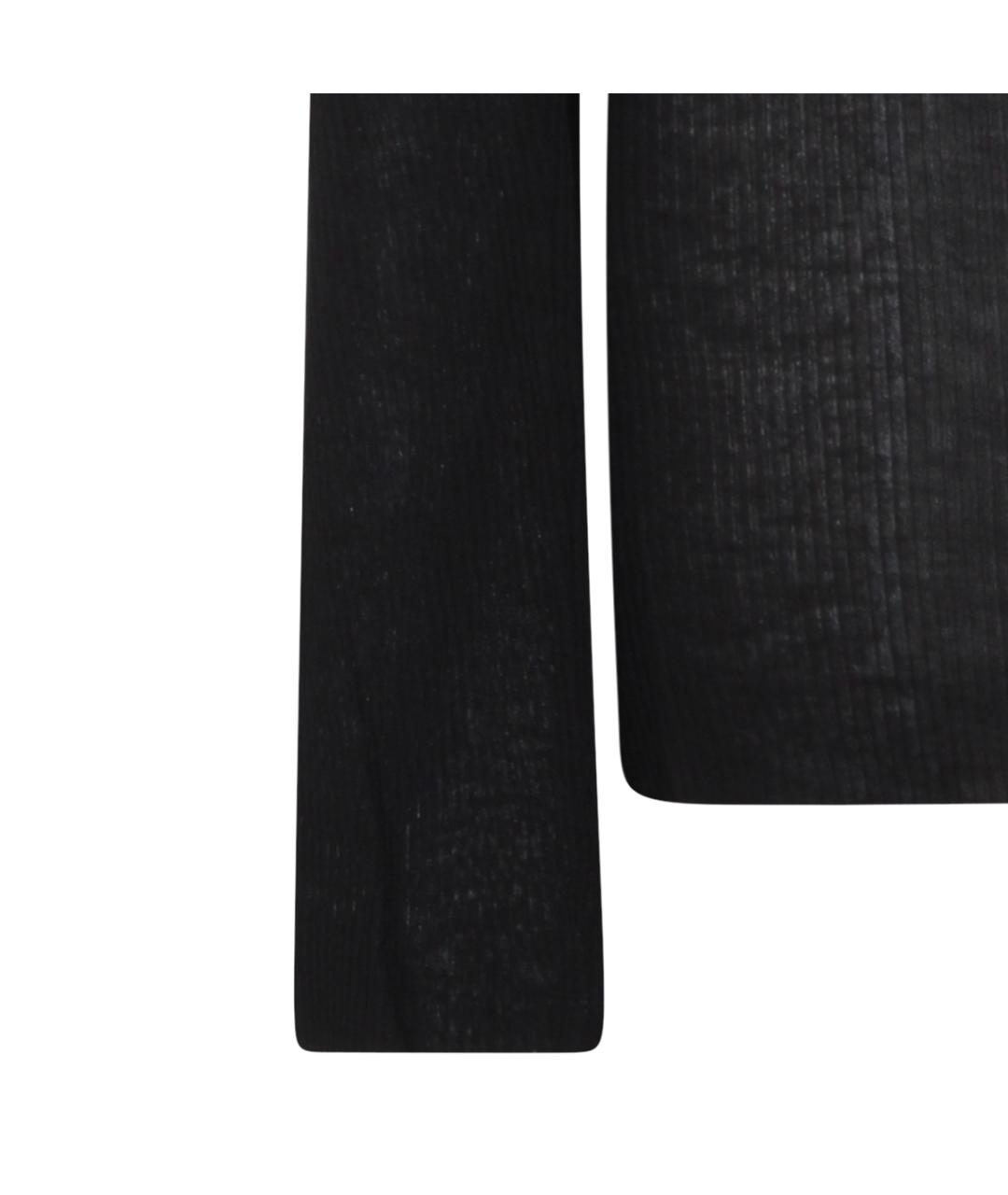 RICK OWENS Черный вискозный джемпер / свитер, фото 3