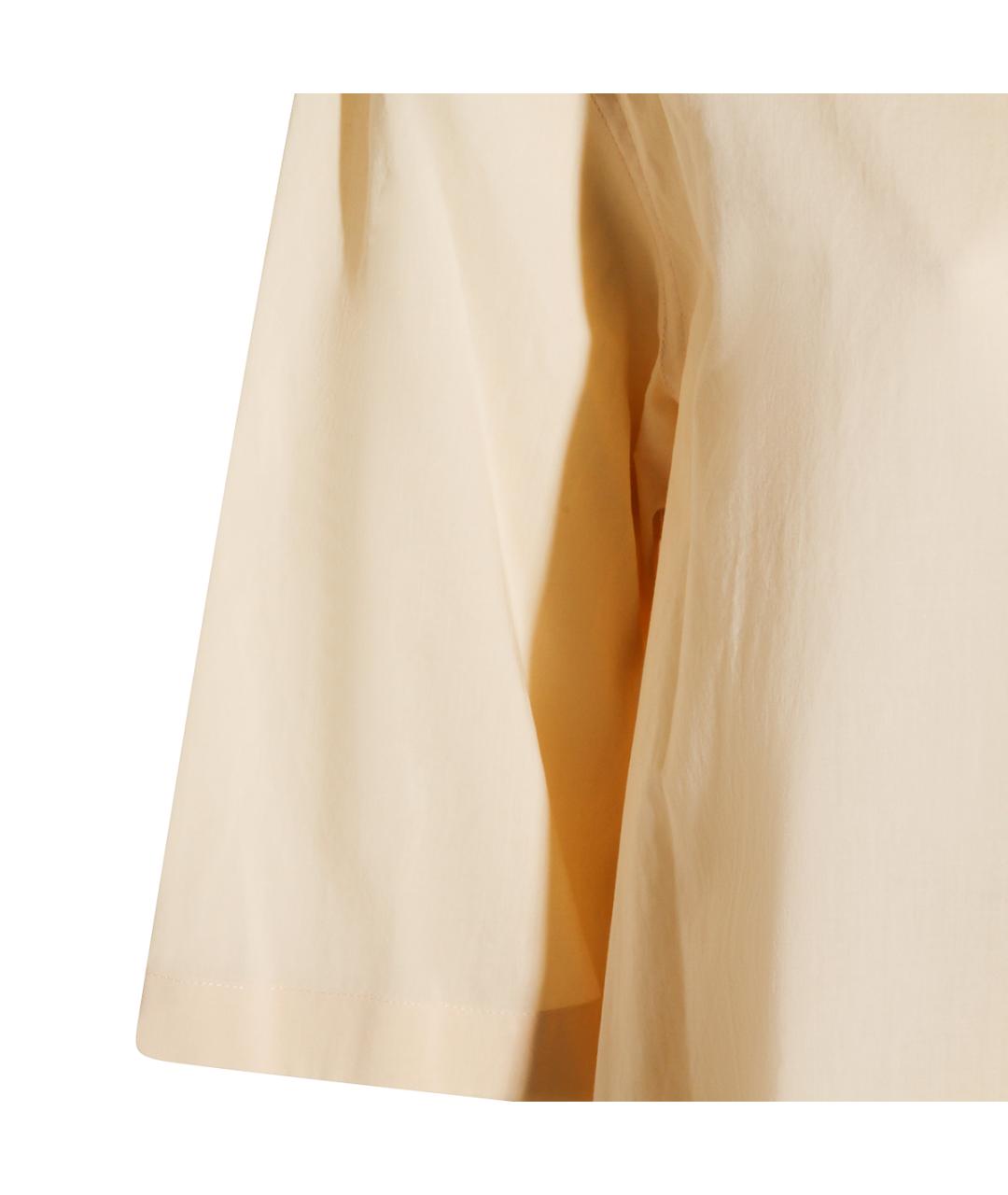 LEMAIRE Бежевая хлопковая кэжуал рубашка, фото 4