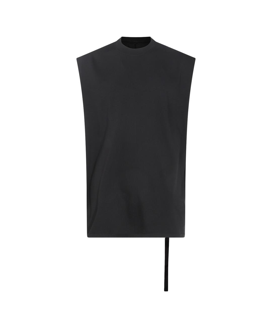 RICK OWENS DRKSHDW Черная хлопковая майка, фото 1