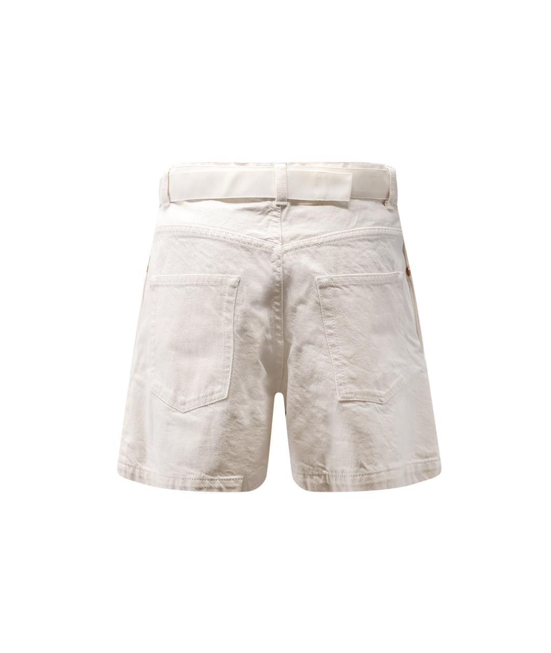 SACAI Бежевые полиэстеровые шорты, фото 2