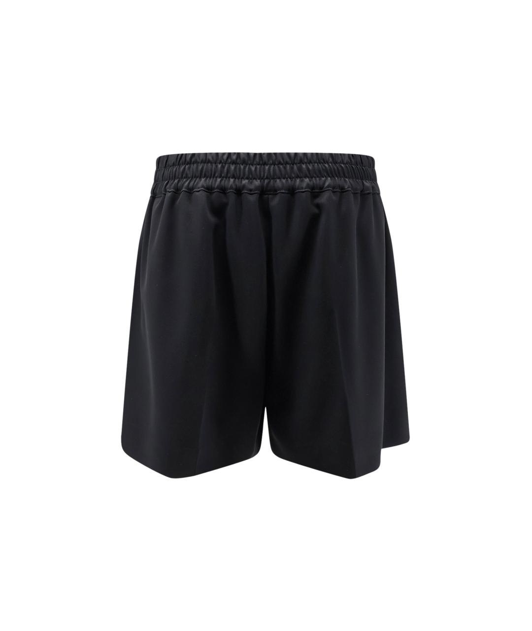 CELINE Черные шерстяные шорты, фото 2