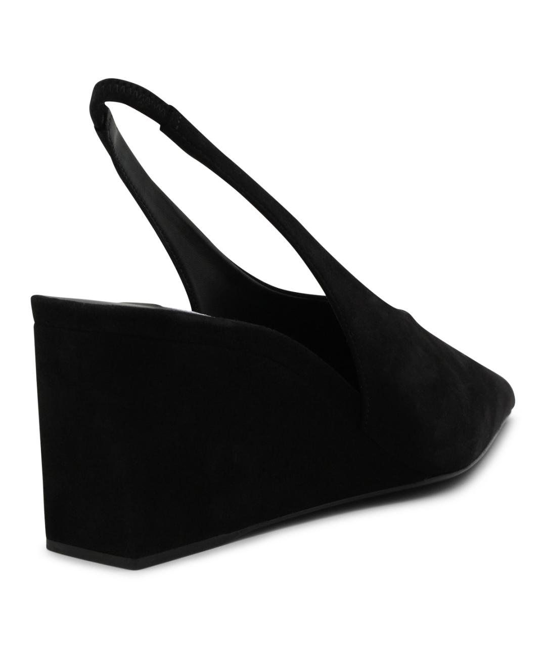 ALAIA Черные замшевые туфли, фото 3