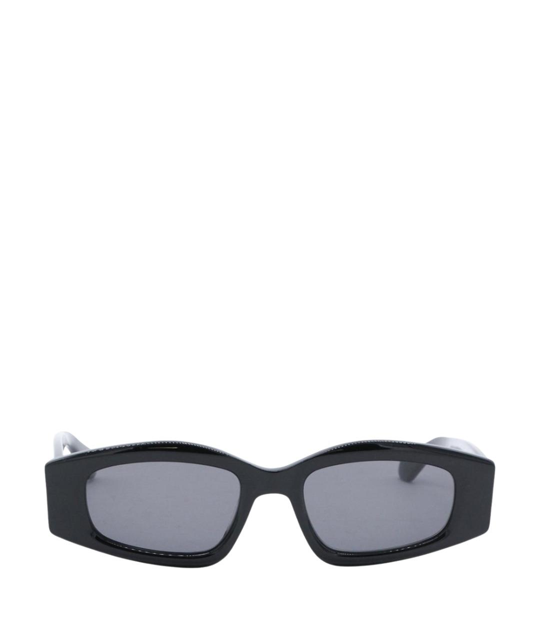 ALAIA Черные пластиковые солнцезащитные очки, фото 1