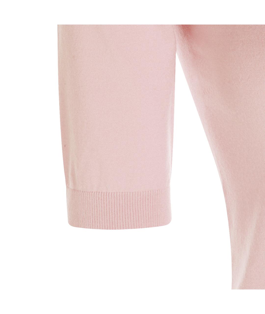 MAX MARA Розовая вискозная футболка, фото 3