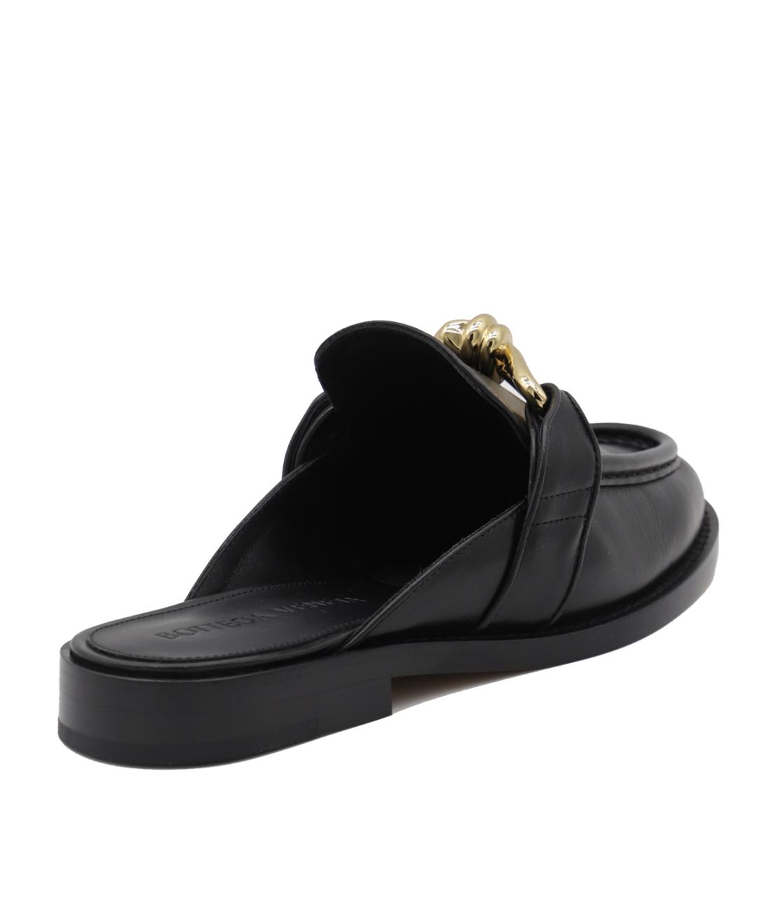BOTTEGA VENETA Черные мокасины, фото 3