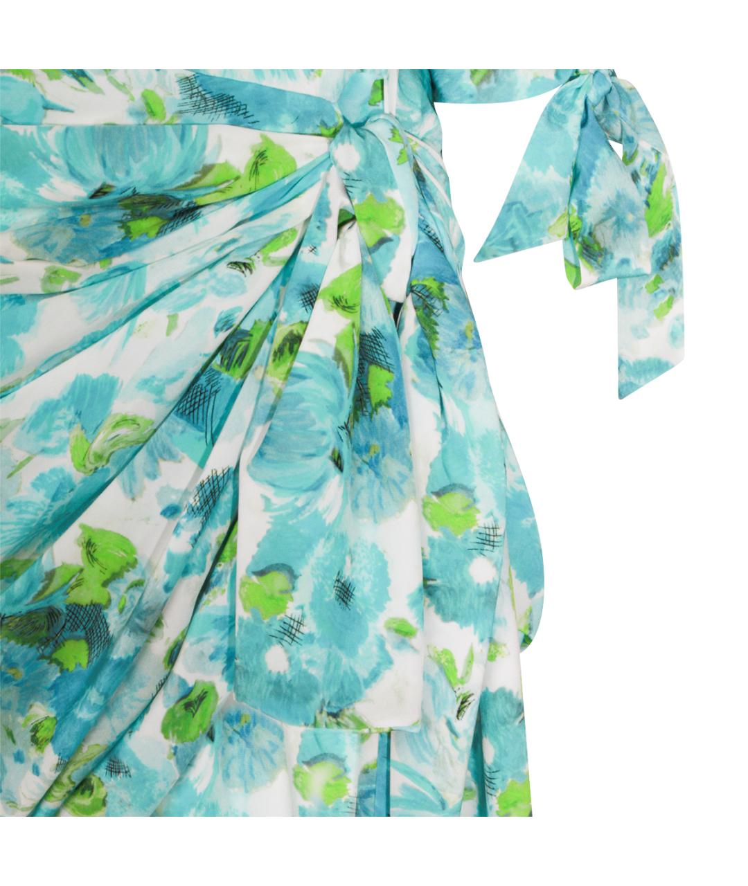 CHLOE Мульти шелковое платье, фото 4