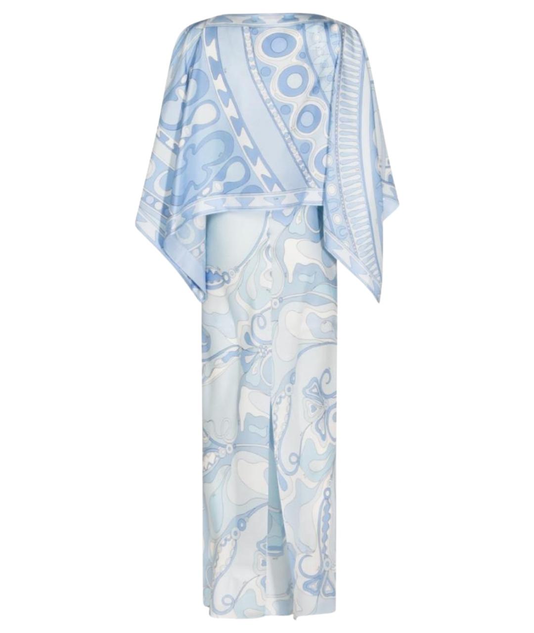 EMILIO PUCCI Мульти шелковое коктейльное платье, фото 2