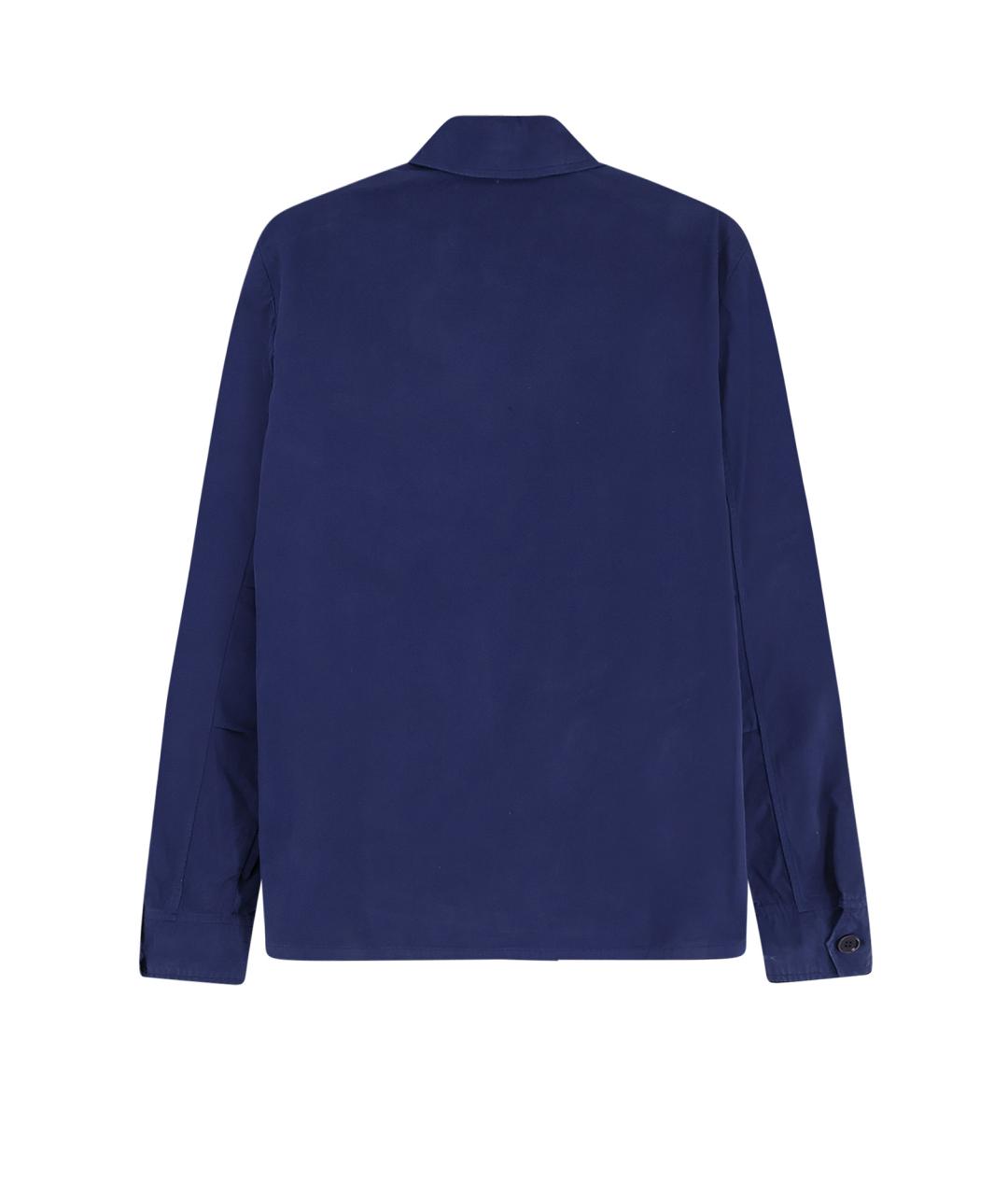 ASPESI Голубая хлопковая кэжуал рубашка, фото 2