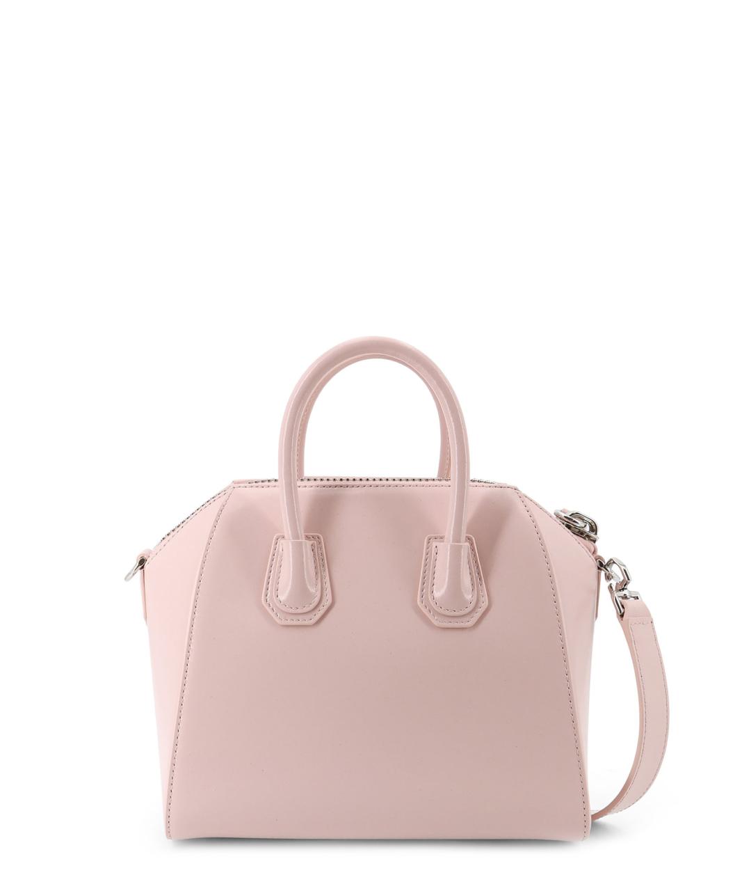 GIVENCHY Розовая кожаная сумка тоут, фото 2