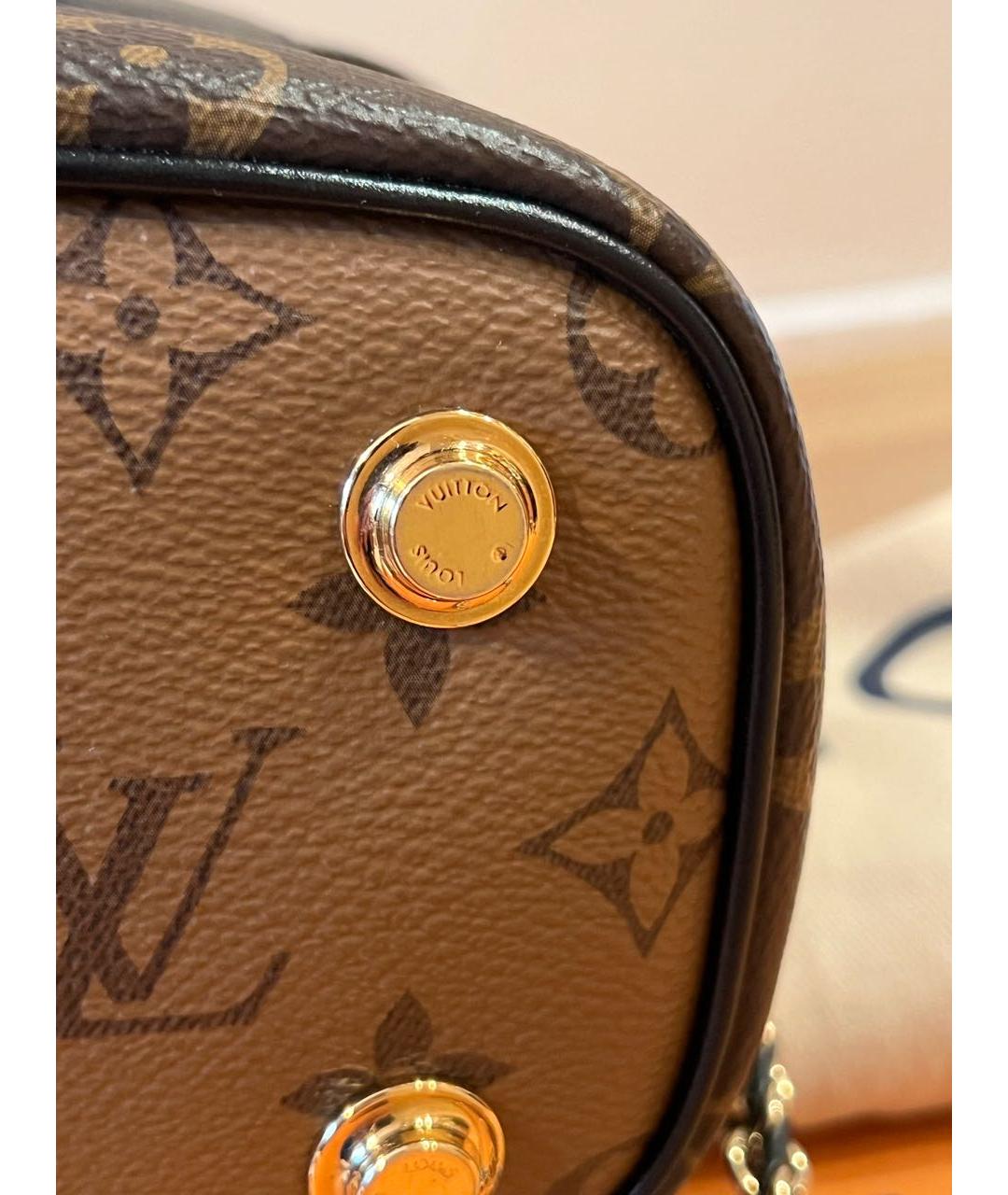 LOUIS VUITTON Коричневая сумка через плечо, фото 6