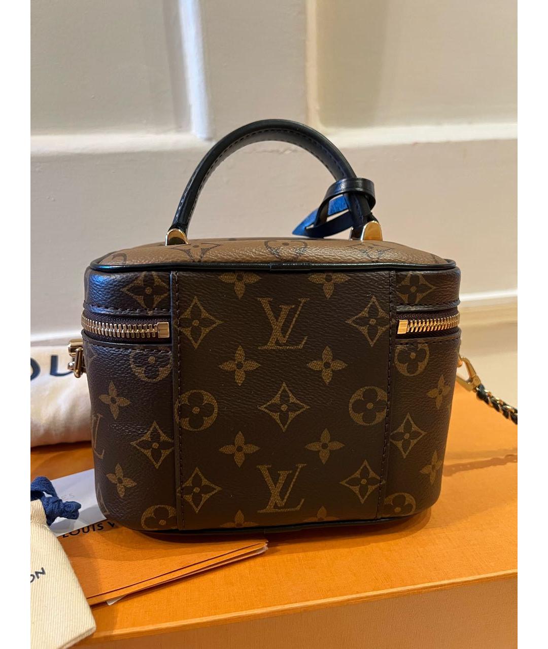 LOUIS VUITTON Коричневая сумка через плечо, фото 3