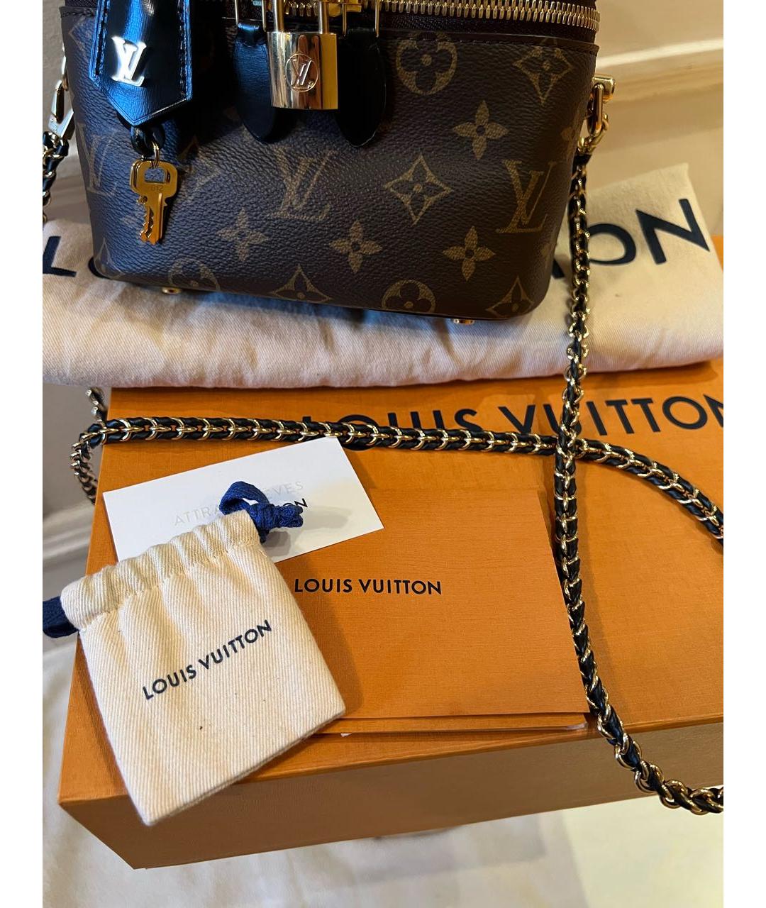 LOUIS VUITTON Коричневая сумка через плечо, фото 4
