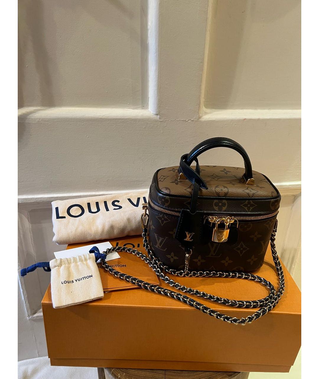 LOUIS VUITTON Коричневая сумка через плечо, фото 8