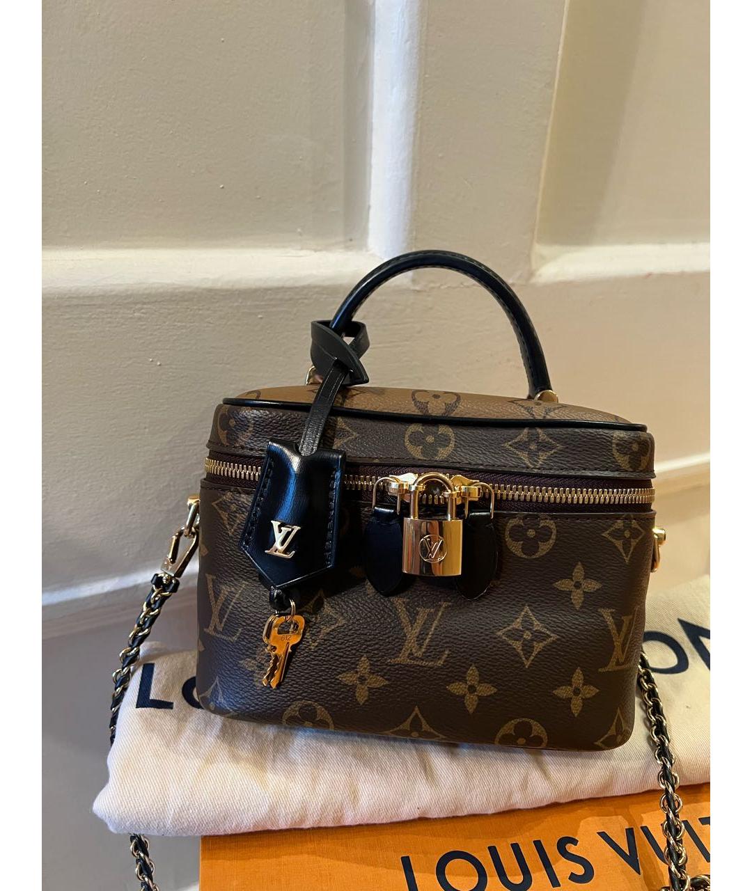 LOUIS VUITTON Коричневая сумка через плечо, фото 9