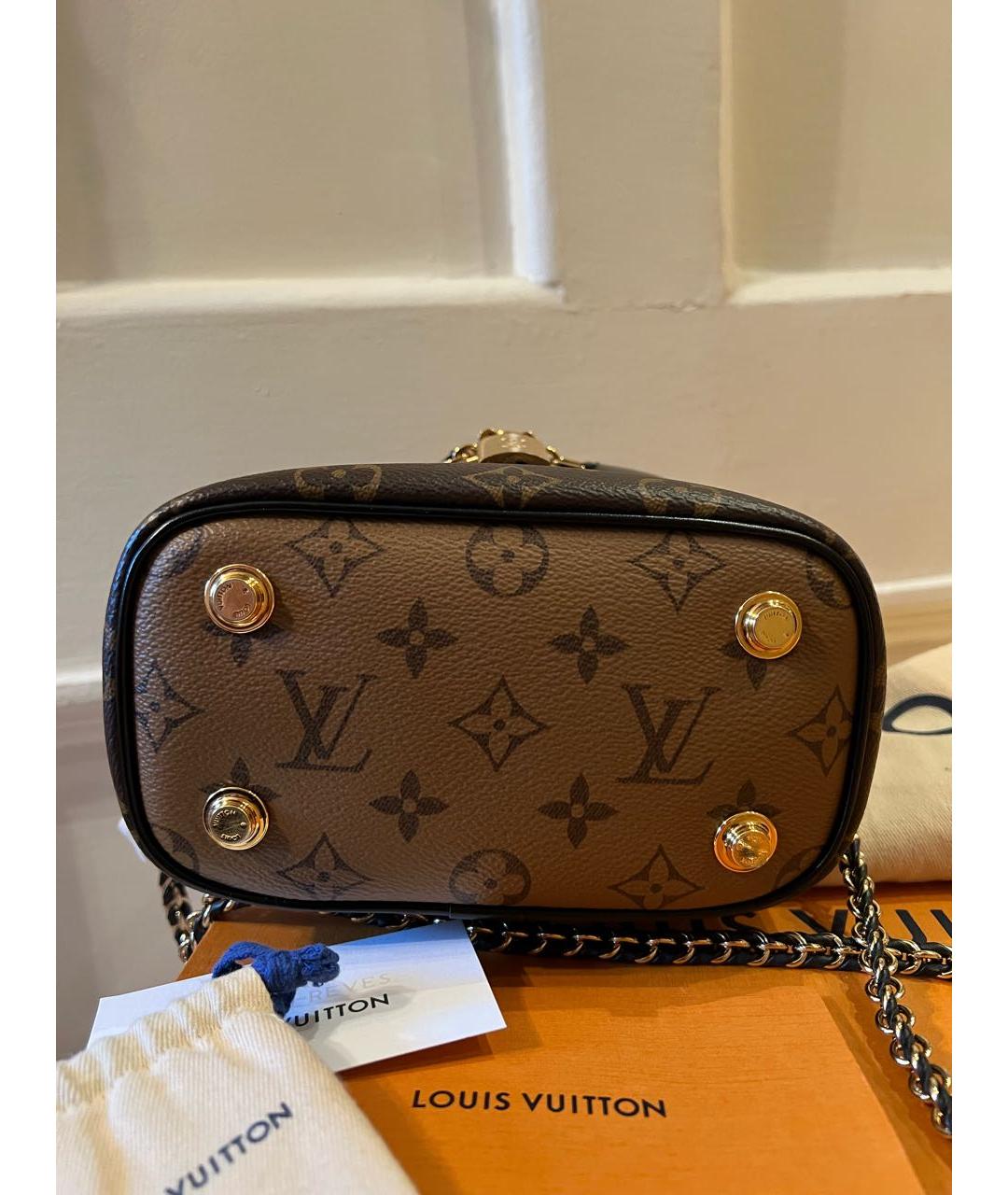 LOUIS VUITTON Коричневая сумка через плечо, фото 5
