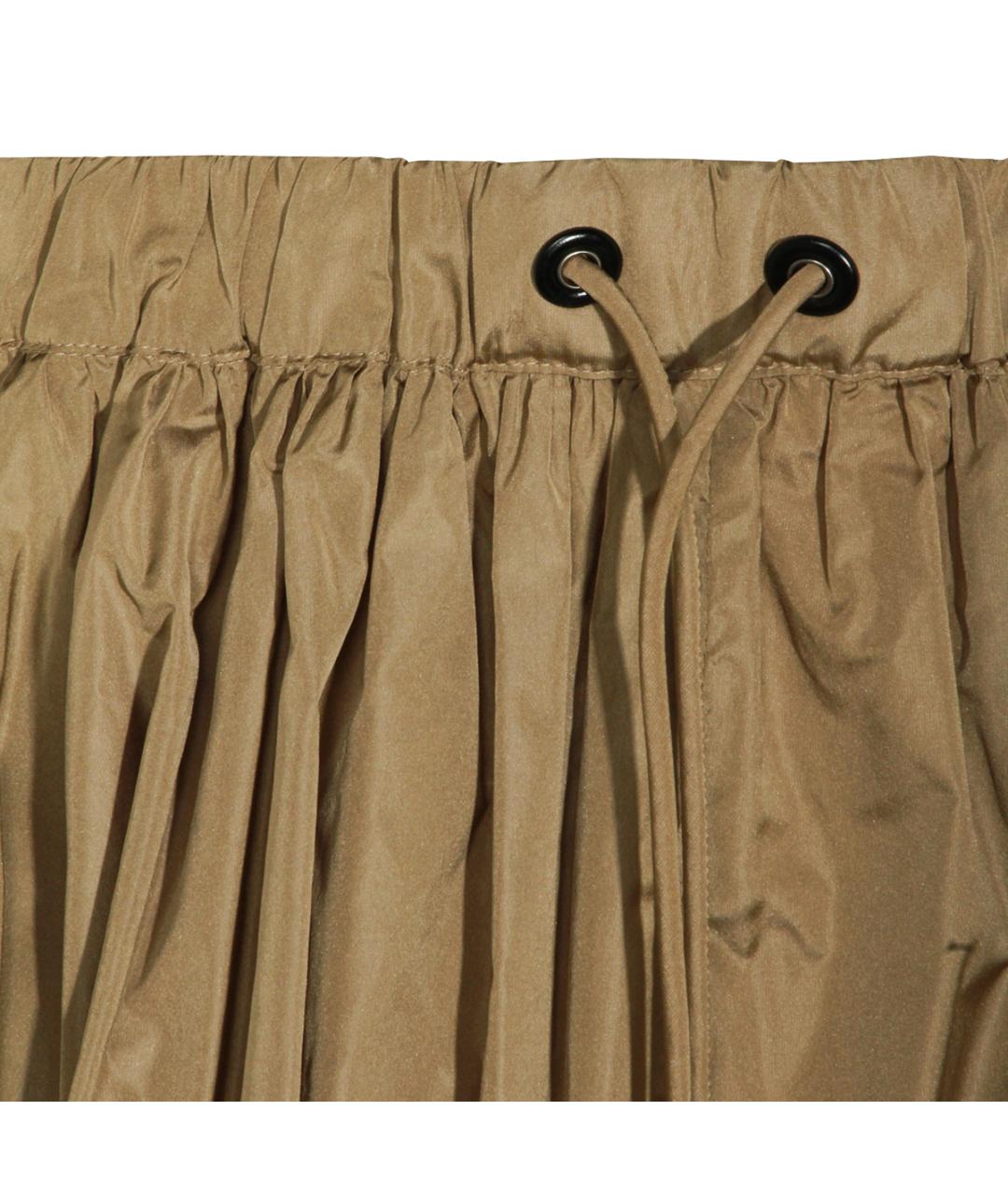 MAX MARA Хаки полиэстеровая юбка миди, фото 6