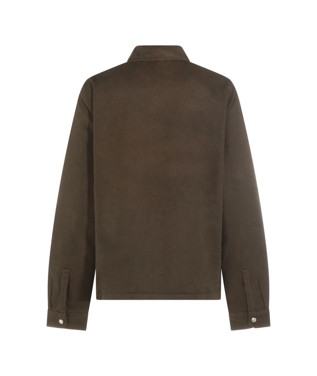 RICK OWENS DRKSHDW Хаки полиамидовая куртка, фото 2