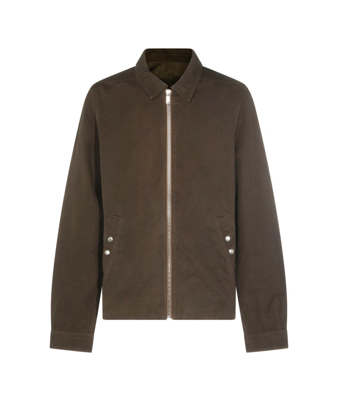 RICK OWENS DRKSHDW Хаки полиамидовая куртка, фото 1