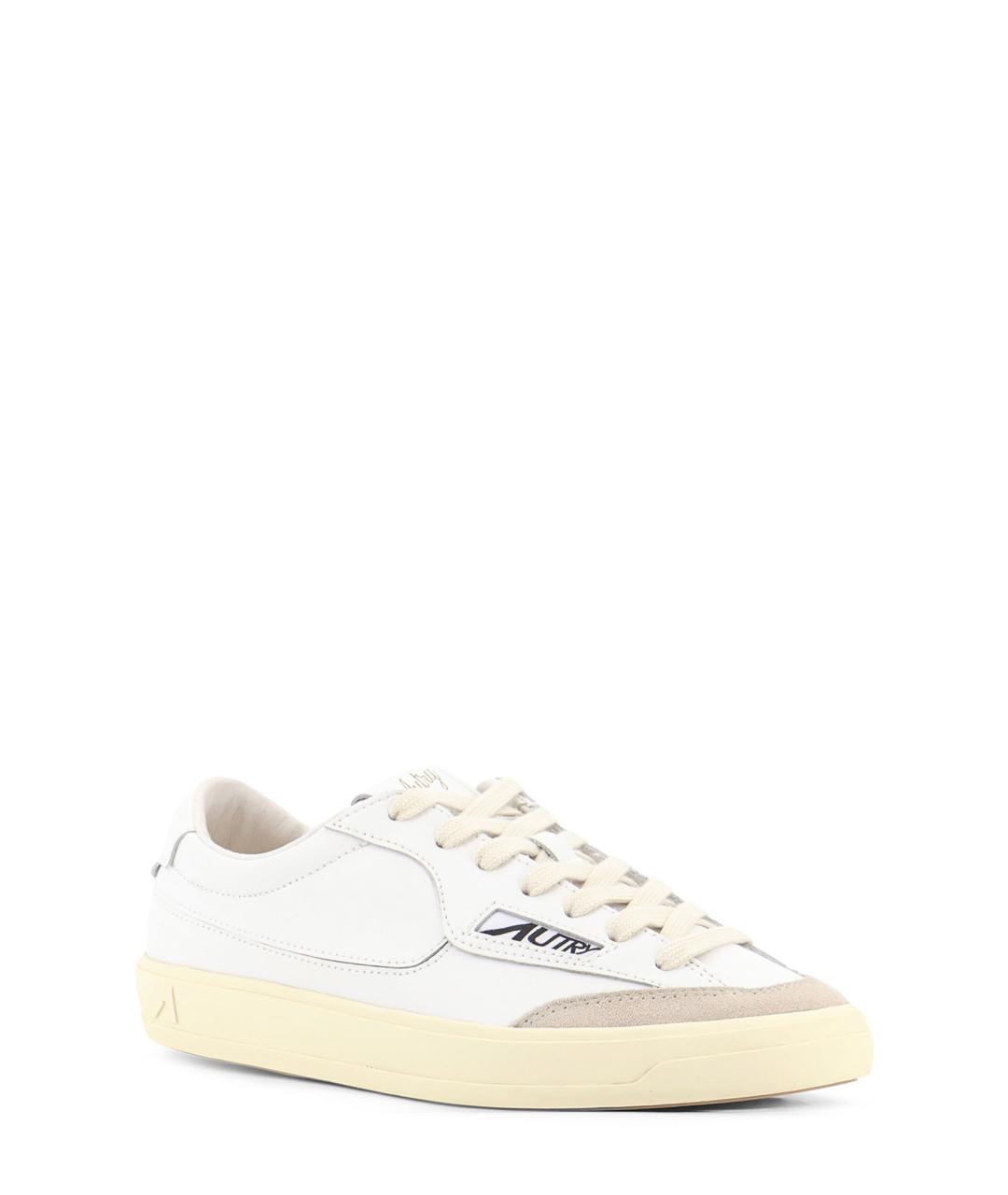 AUTRY Белые кожаные кеды, фото 2