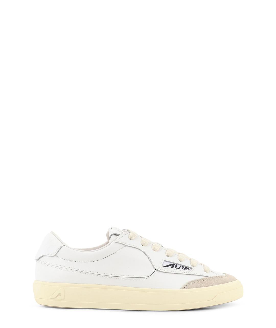 AUTRY Белые кожаные кеды, фото 1