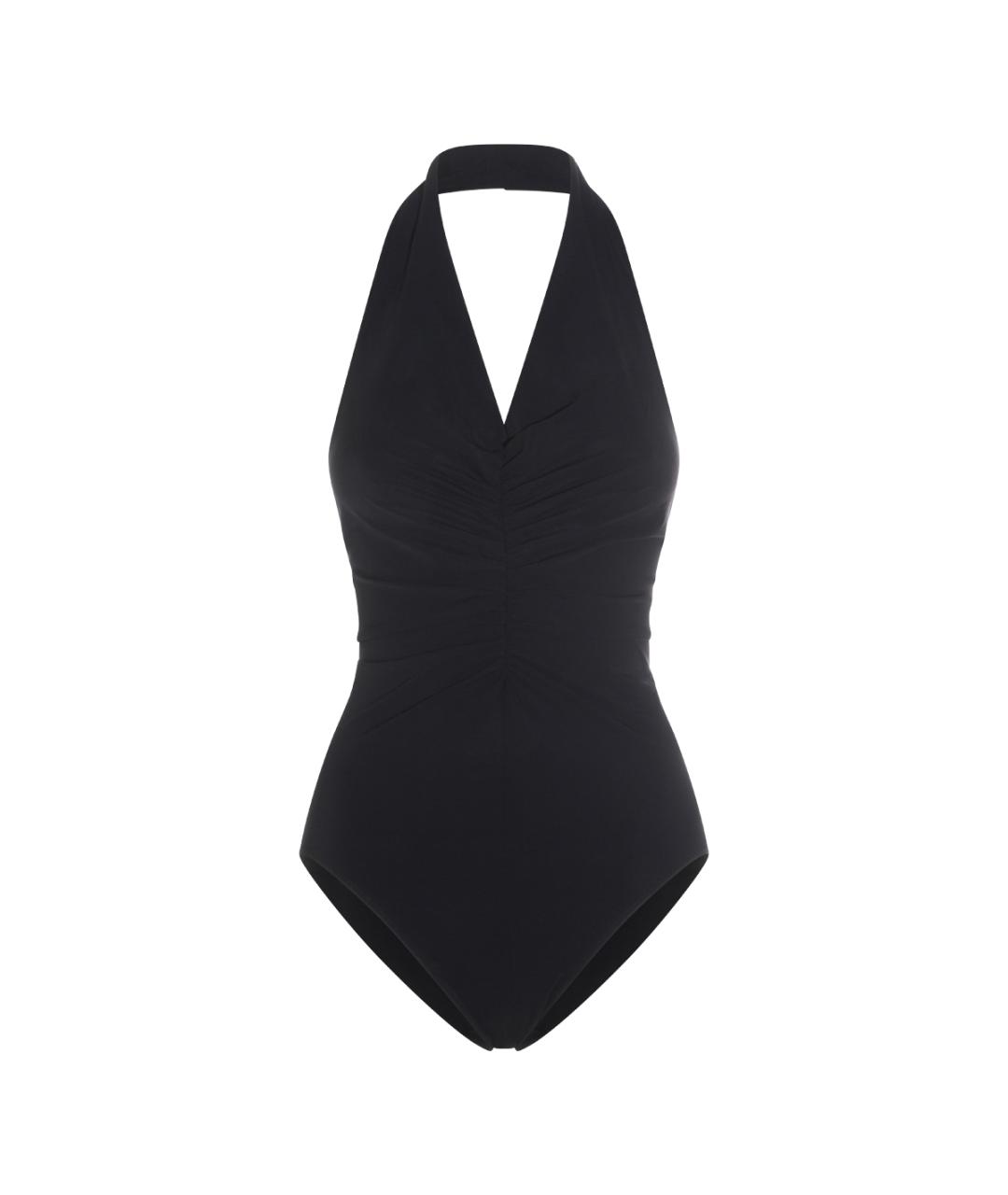 RICK OWENS Черный полиамидовый купальник, фото 1